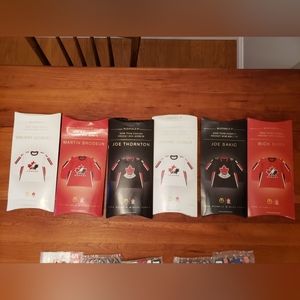 2006 collectible mini team Canada Jerseys in sealed packaging
